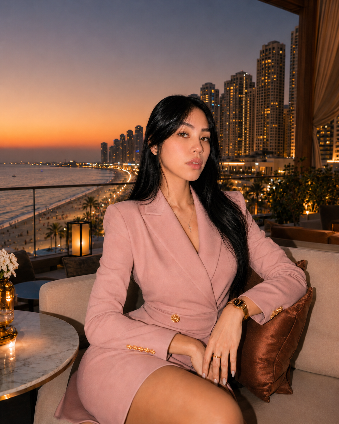 Portrait of Natalia, marketing strategist in Dubai